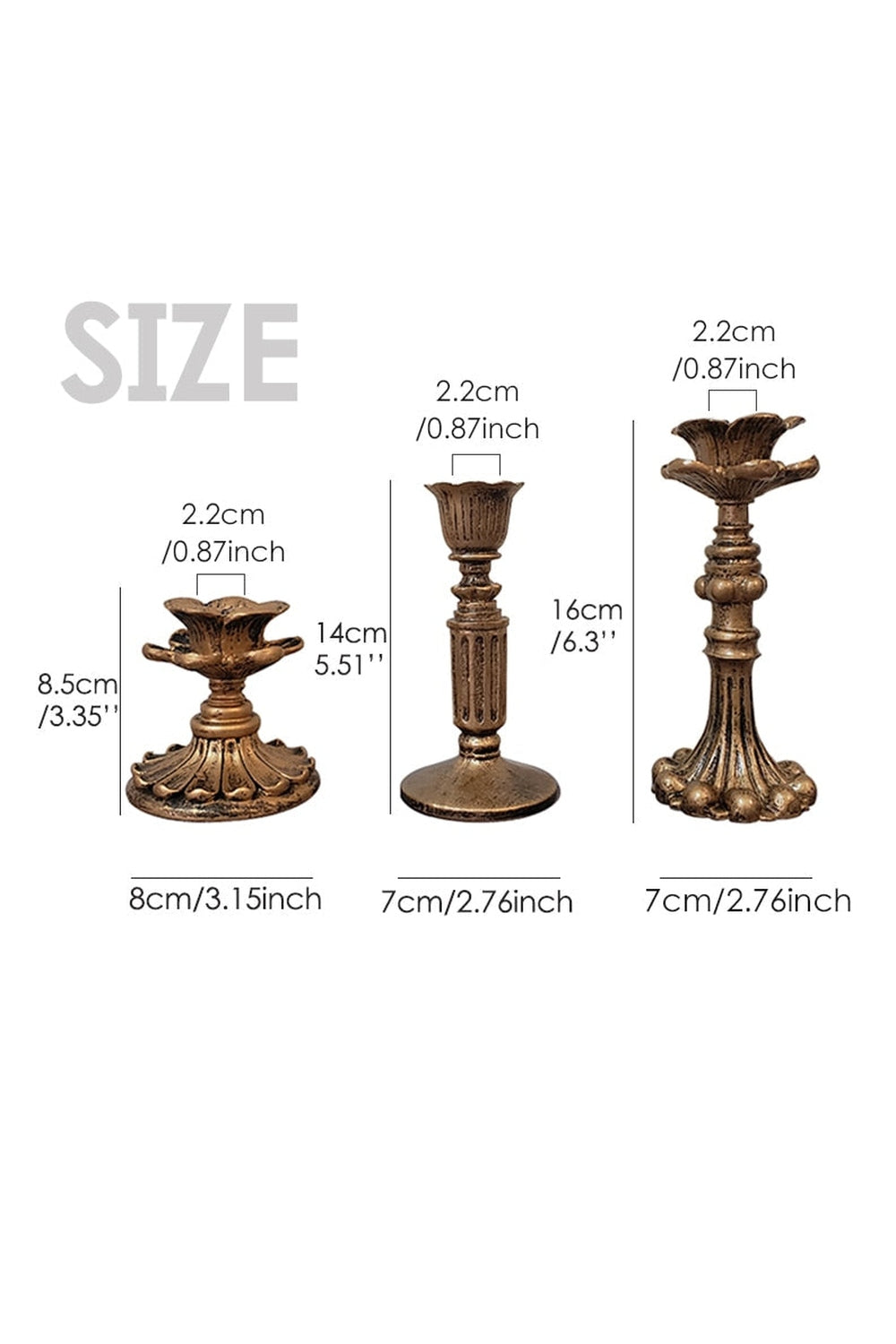 Academy of Graceful Candle Holders
