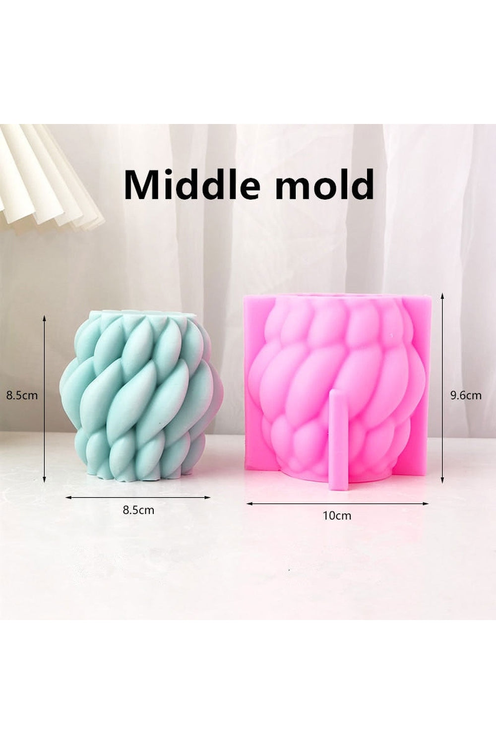 geometric candle shape