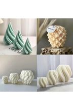 Wave candle shape DIY