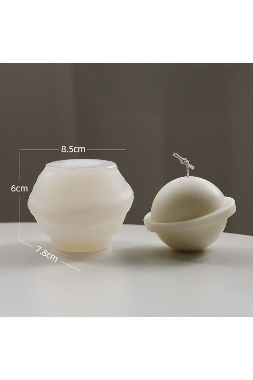 geometric candle shape