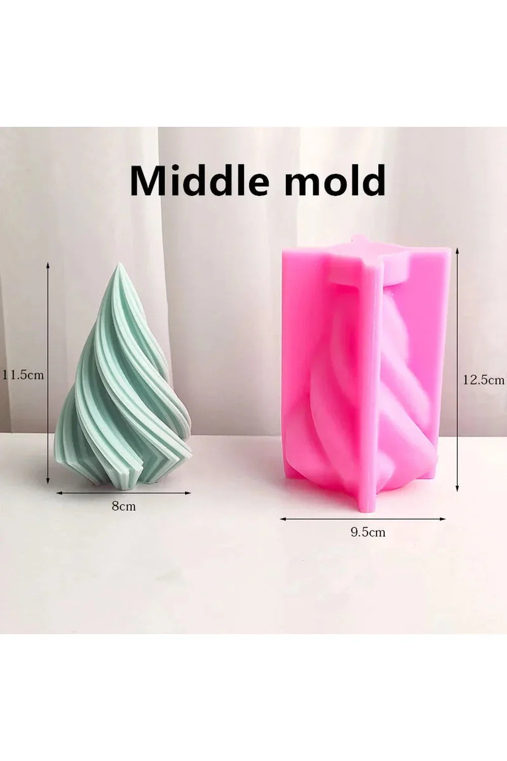 Wave candle shape DIY