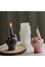 Finger candle shape DIY