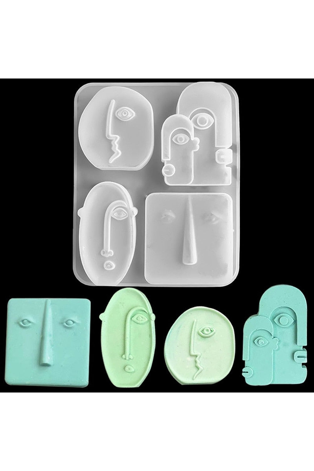 Face Shaped Candle Mold