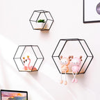 Designer Wall Decoration in the Shape of a Hexagon