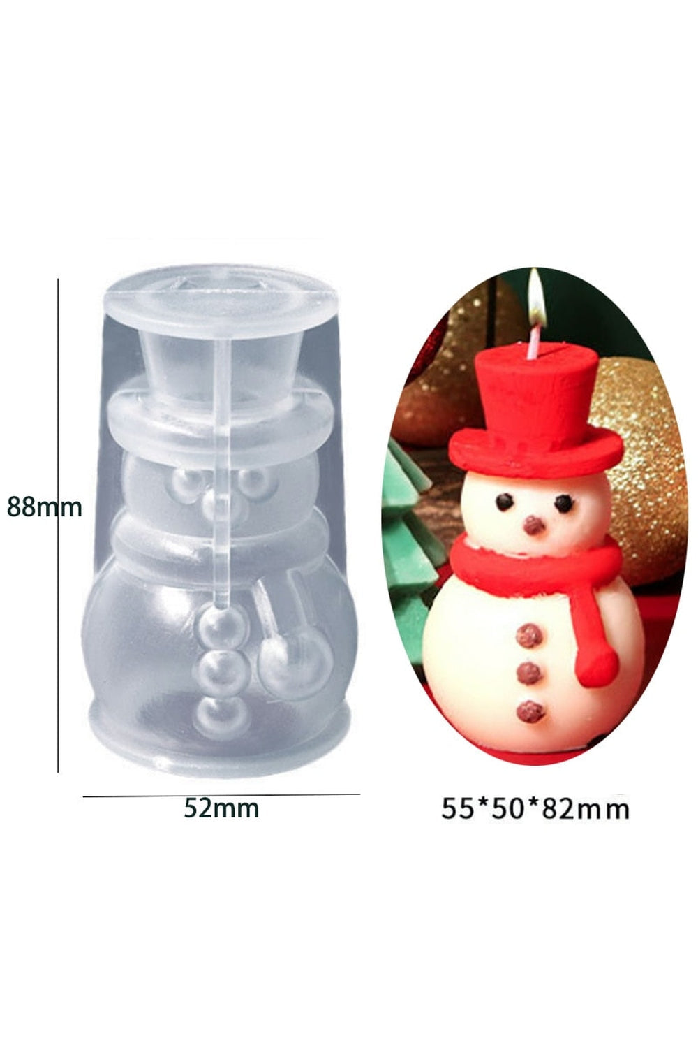 Themed candle shape