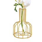 Gold Cage Vase