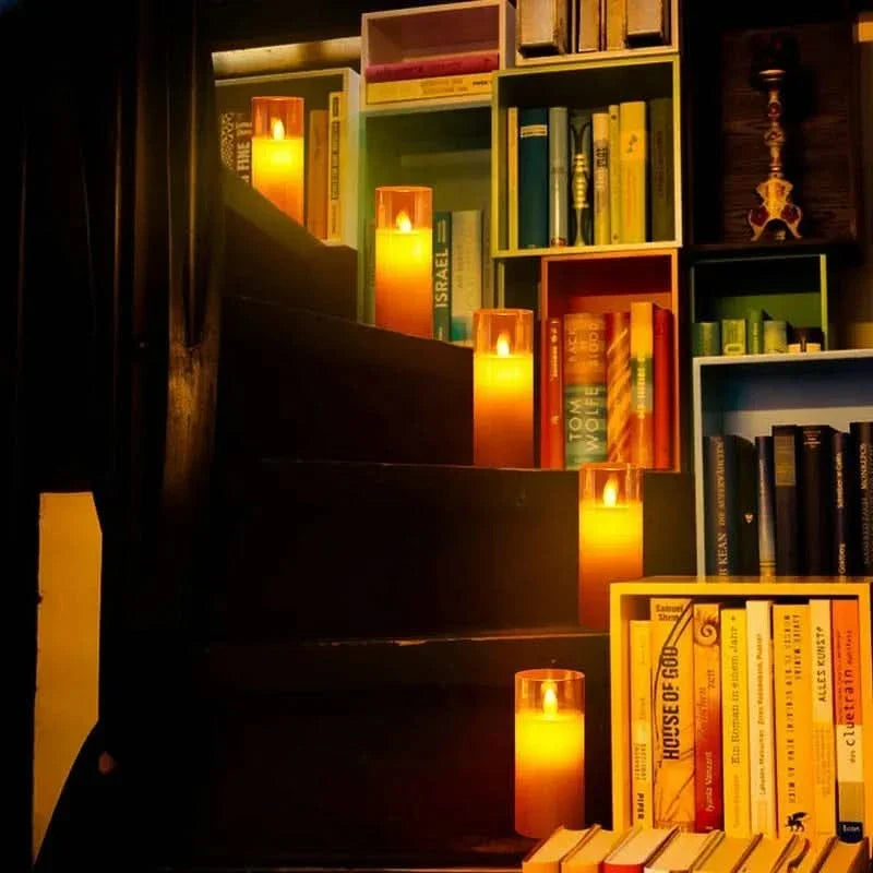 Rechargeable LED candles for a safe & atmospheric ambiance at home