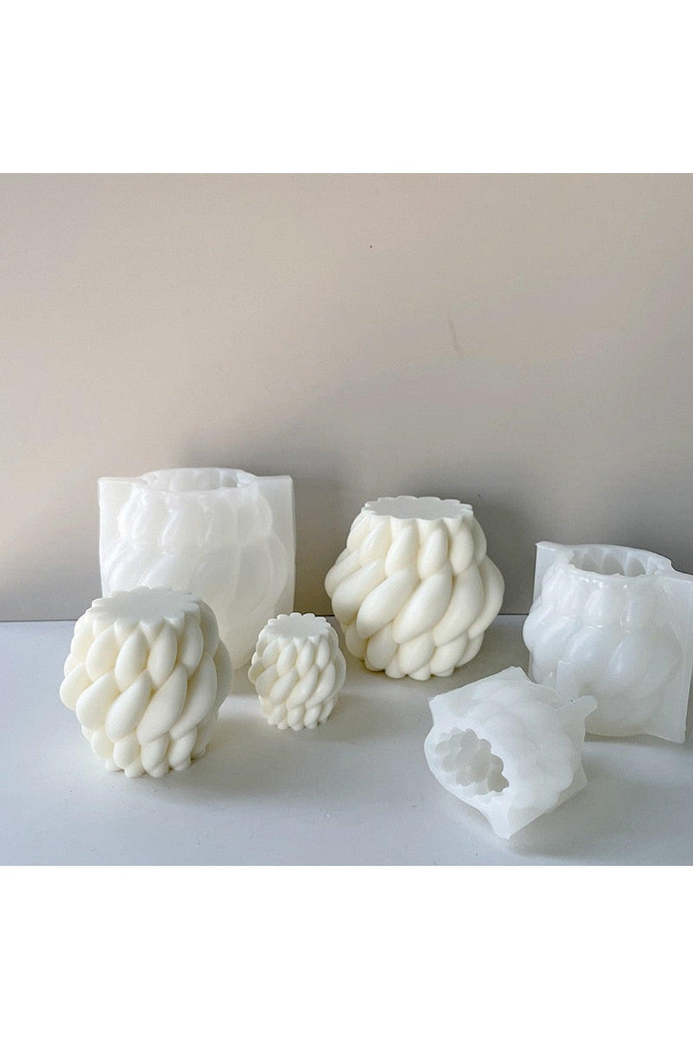 geometric candle shape