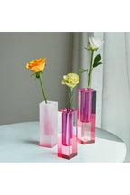 Rainbow Flower Vase
