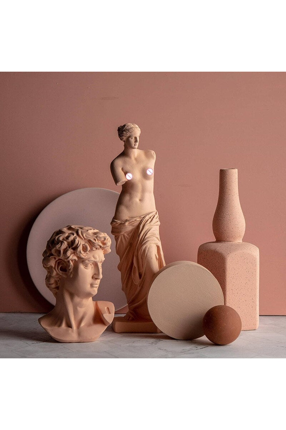 David Body Candle Shape
