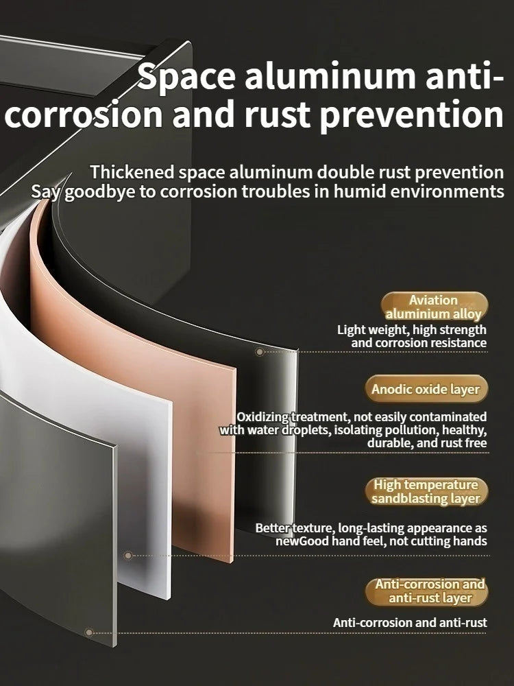 Aluminium Wall Shelf