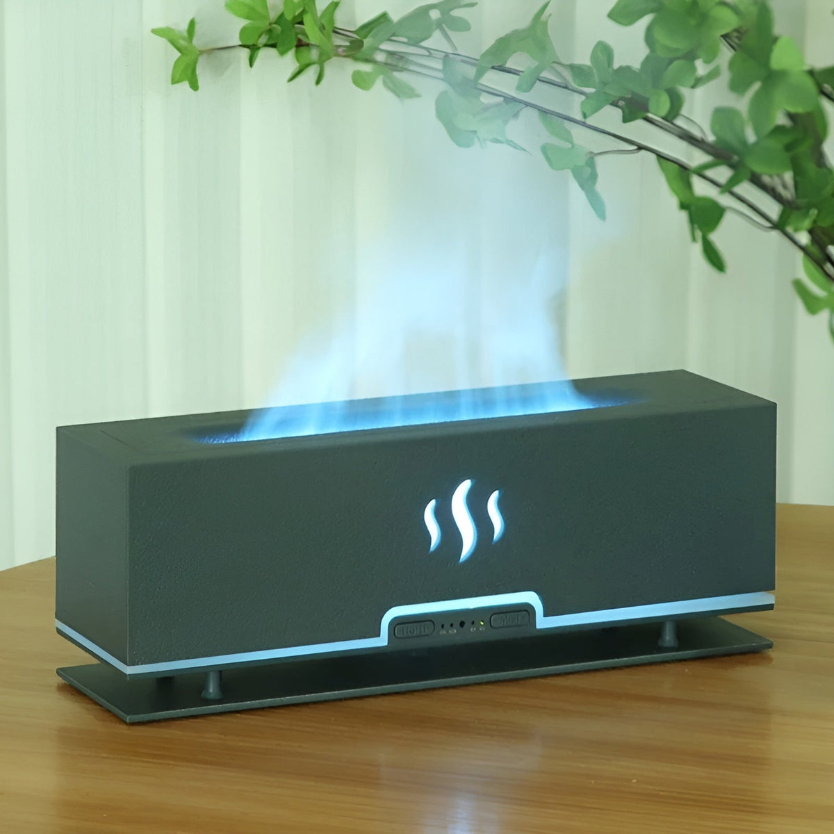 GlowFlame - Stijlvolle Aroma Luchtbevochtiger voor Thuis