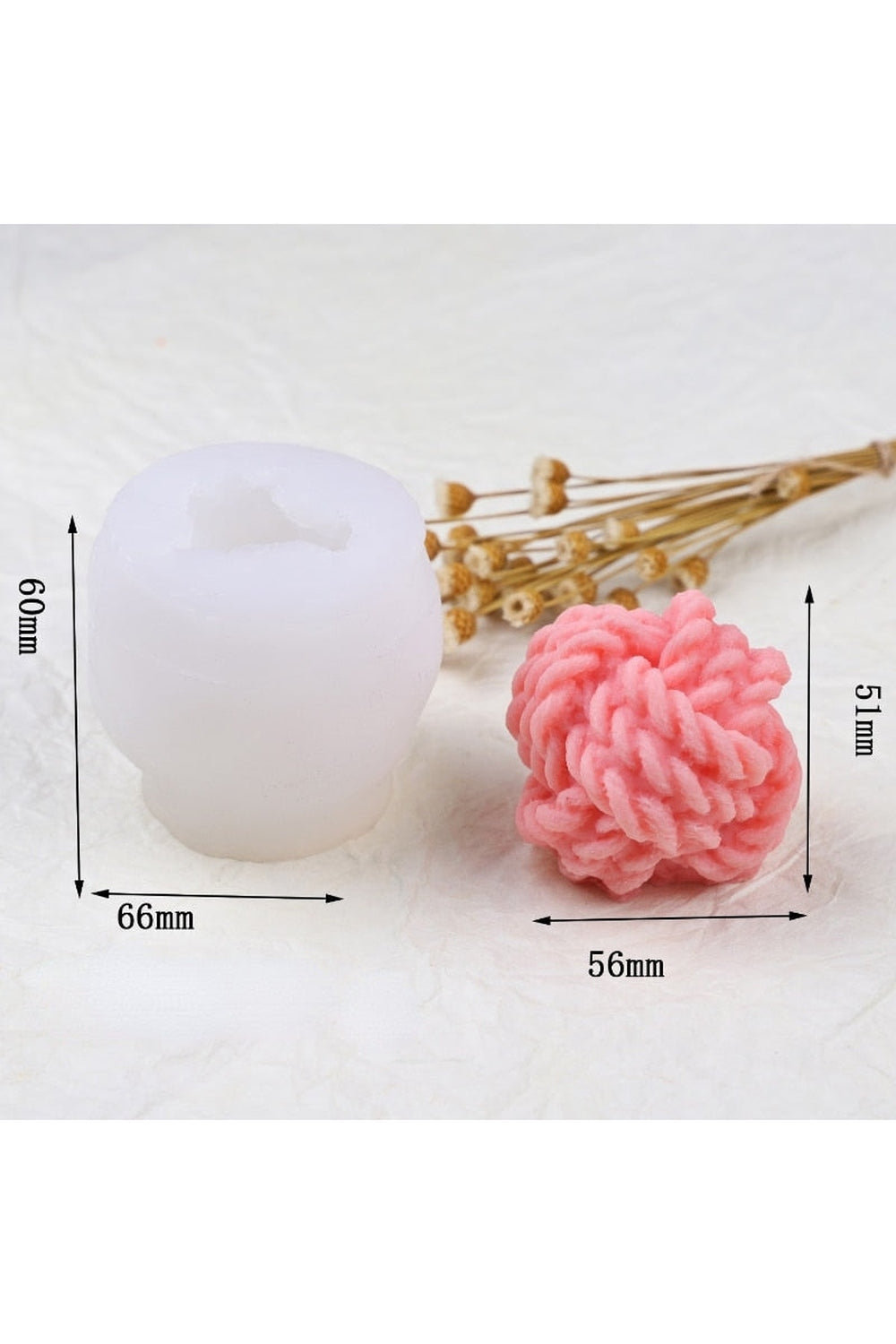geometric candle shape