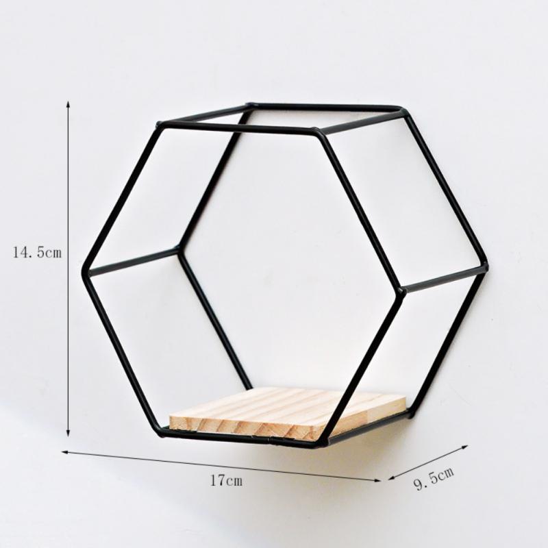 HexaShelf - Stylish Hexagonal Wall Decoration for Your Items