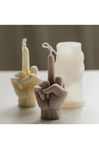 Gesture Candle Shape DIY