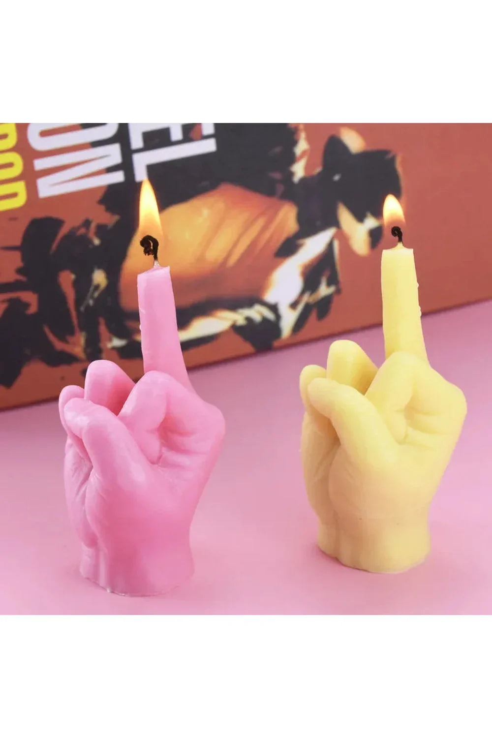Gesture Candle Shape DIY