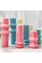 Roman column candle mold DIY