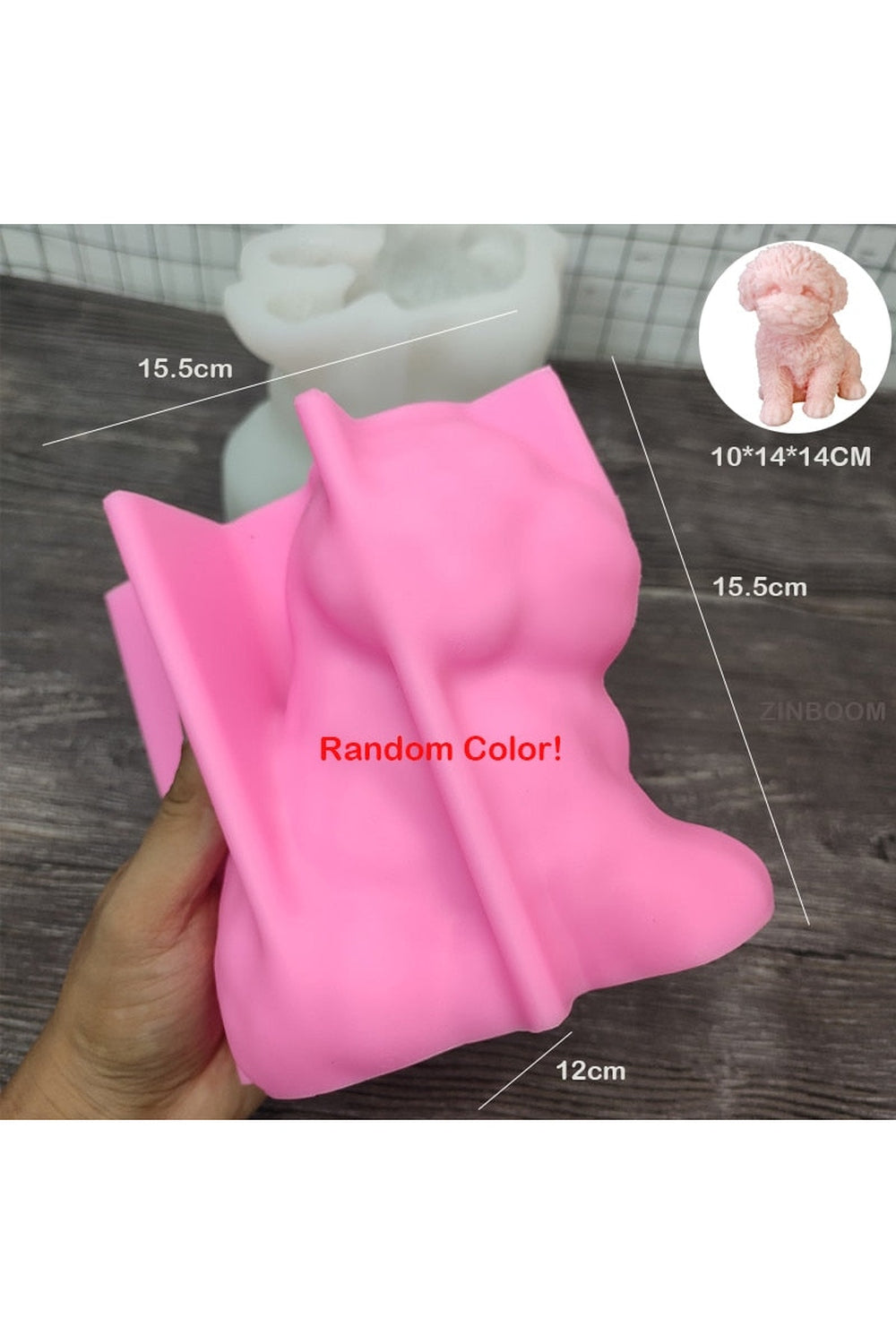 Dog Candle Shape