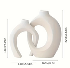 Boho Ceramic Vase – Handmade Decorative Vase