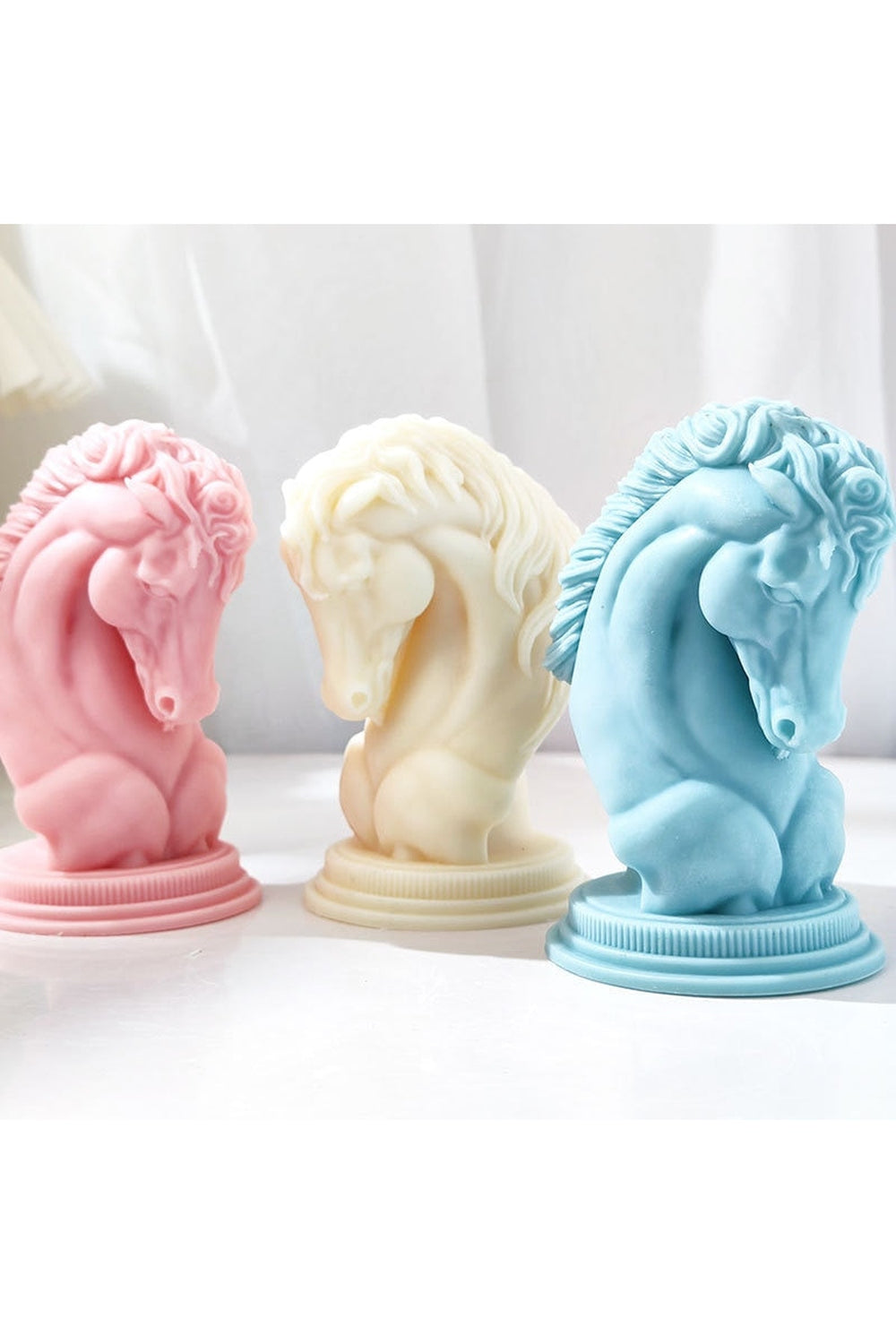 War Horse Head Candle Shape
