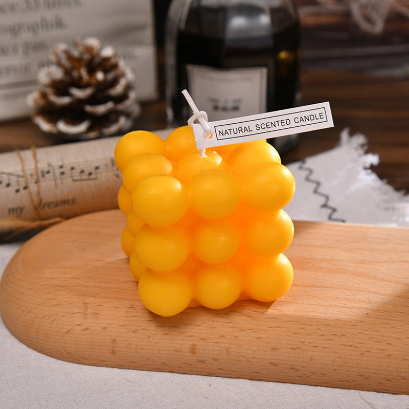 BubbleGlow Candle | Complete your interior with this beautiful and trendy candle