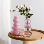 Glass Pebble Vase
