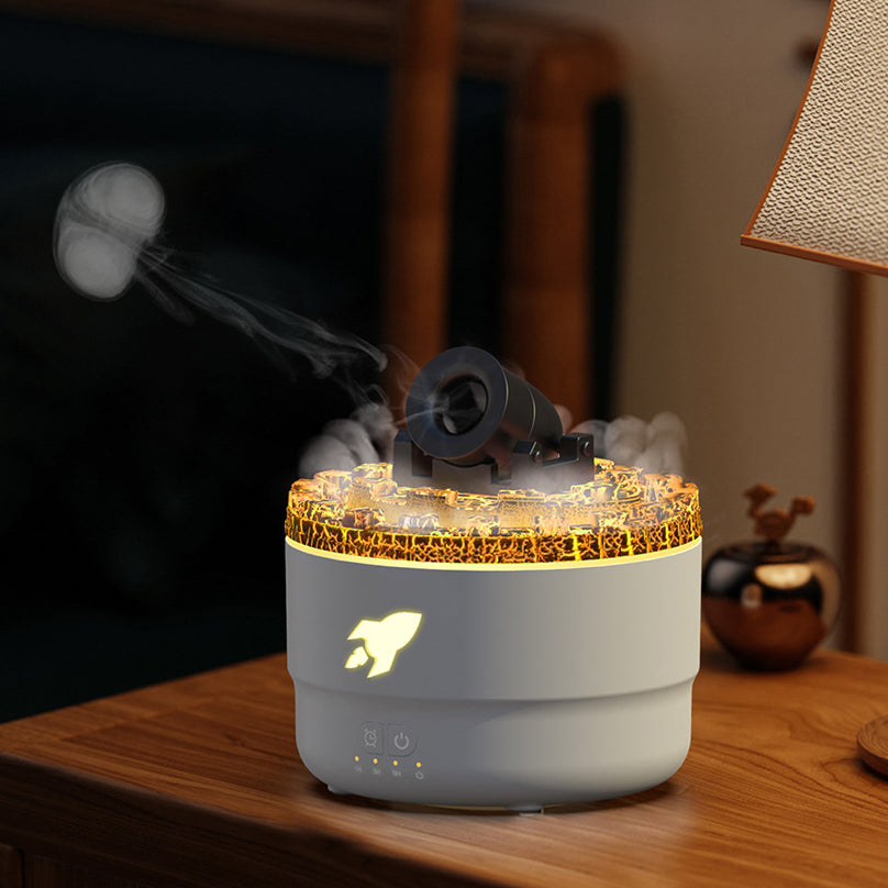 Aroma Diffuser and Humidifier with Night Lamp - LavaGlow