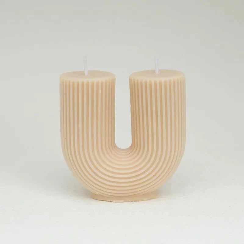 Aromatherapy Fragrant U-shaped Candle