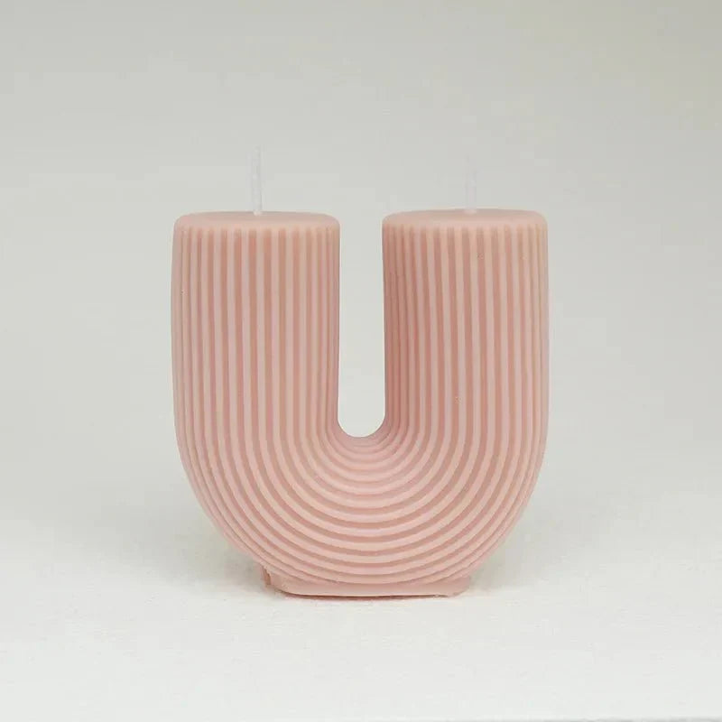 Aromatherapy Fragrant U-shaped Candle
