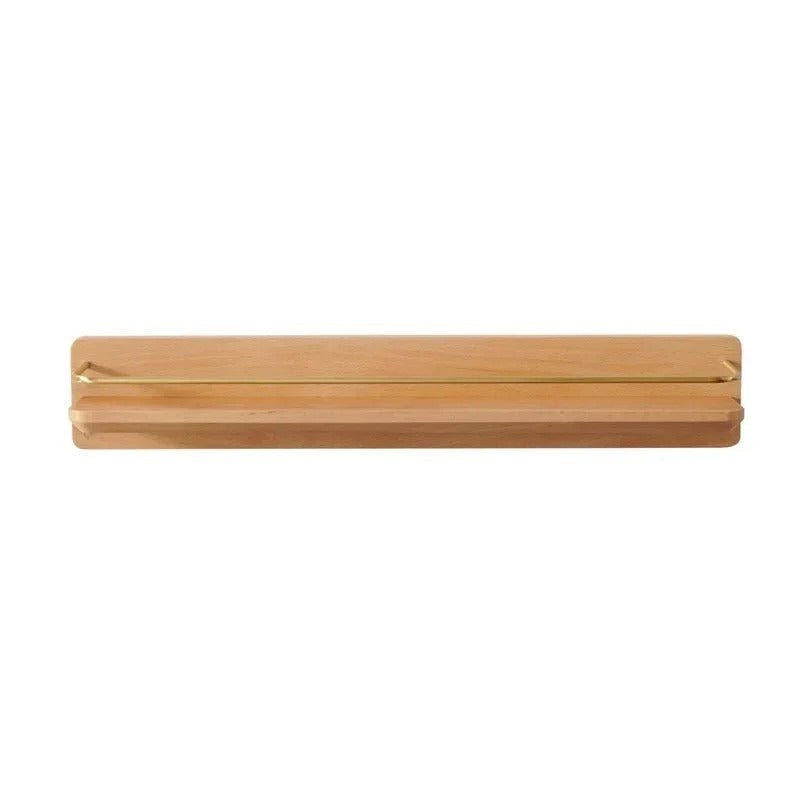 BAMBOORA – Bamboo Wall-Mounted Coat Rack with Shelf for Smart Storage