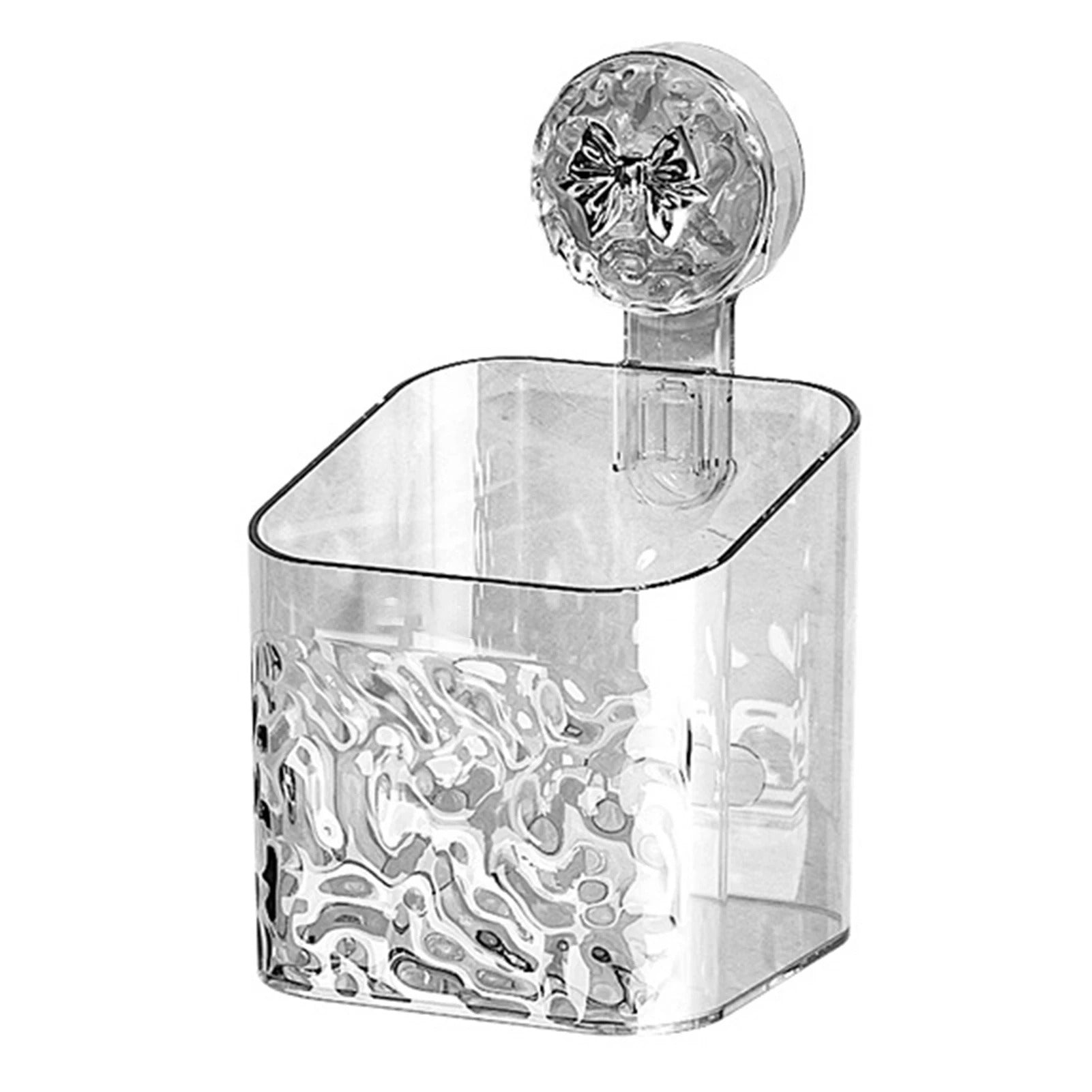 Practical wall shelf Drill-free storage in the bathroom