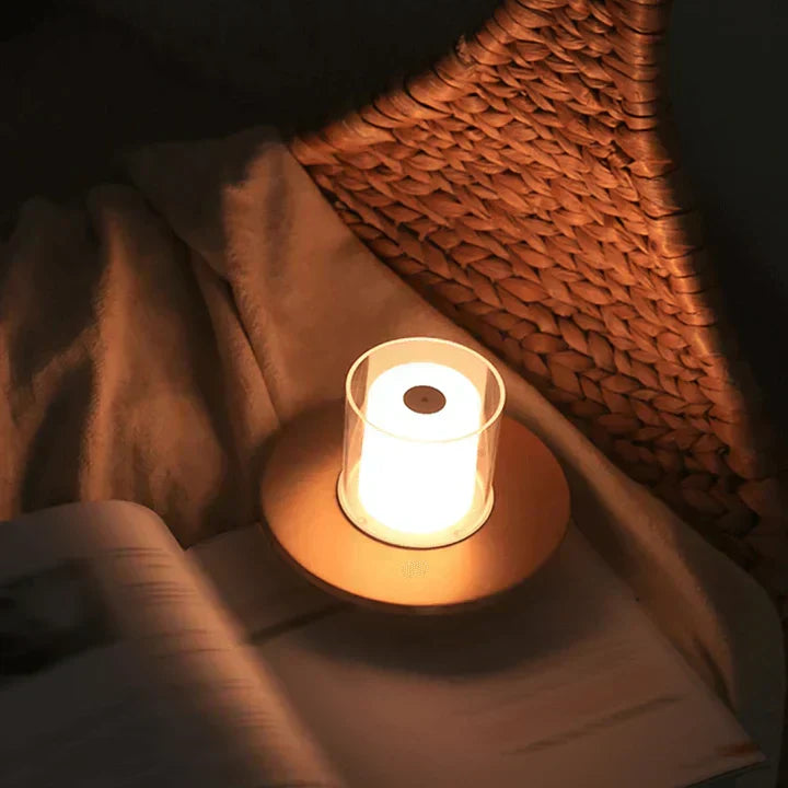 The elegance of a candle in a modern edition