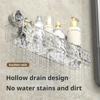 Corrugated suction cup storage holder