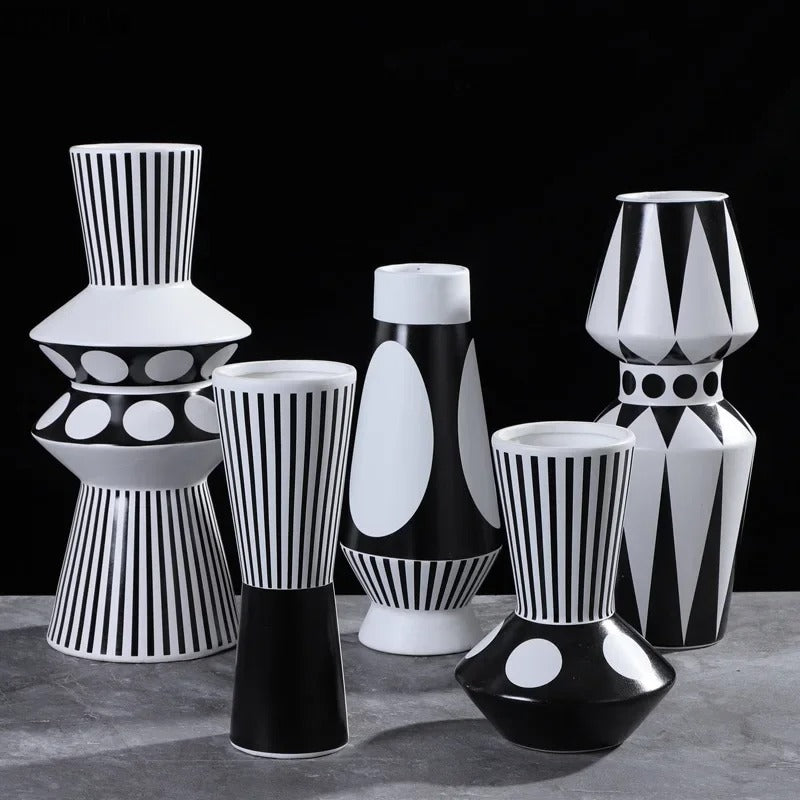Modern geometric vase