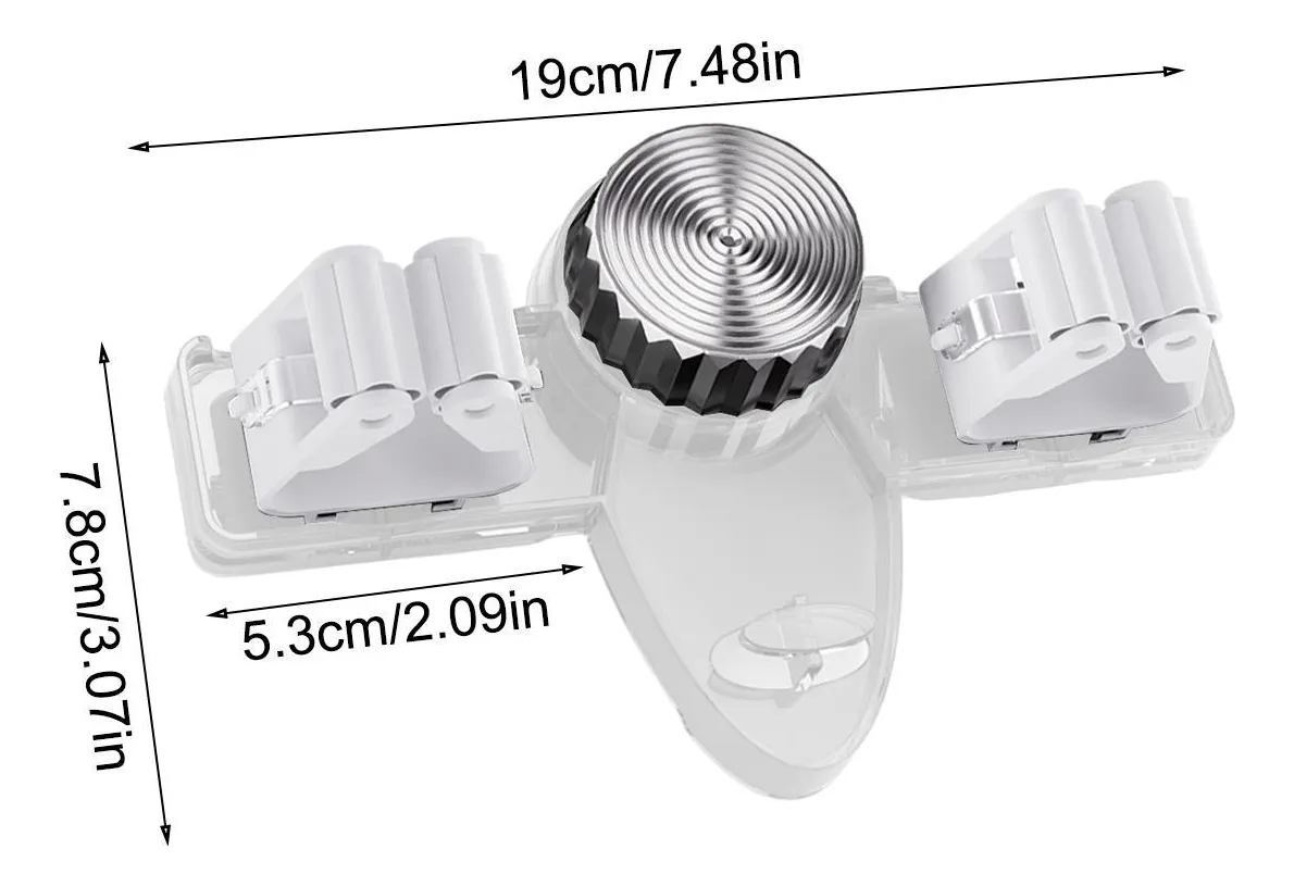 Wall Grip Organization Rack Slim Hold for Pugs & More