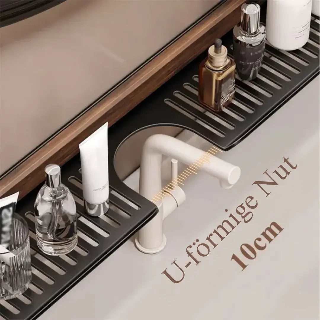 FlexiHold Premium Shelf — No more chaos and style that makes your sink the highlight