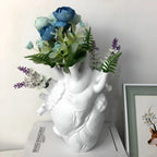 Elena Heart-Shaped Vase – Greek-Inspired