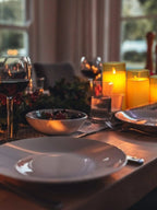 LED Candles Warm White Flameless Plastic Set