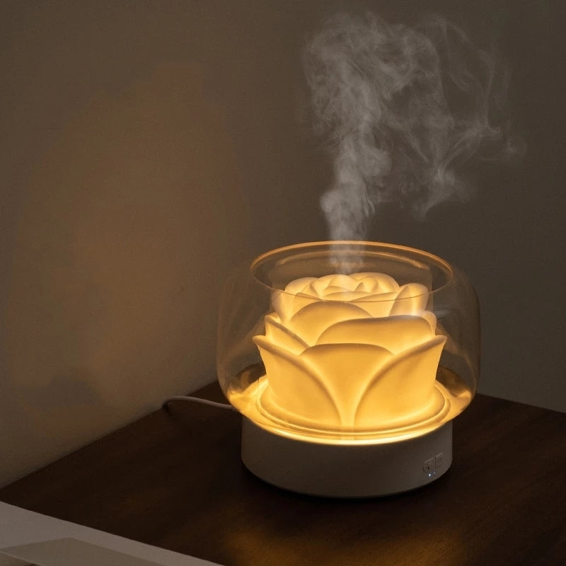 Luxury Aroma Diffuser with LED lighting - AromaGlow