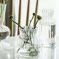 Petal-Textured-Glass Accents & Vases