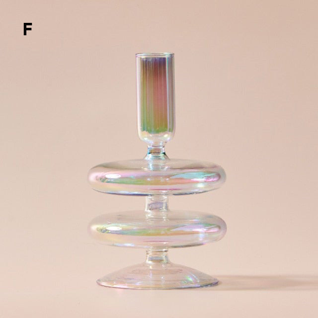 Pearly Glass - Candle Holder