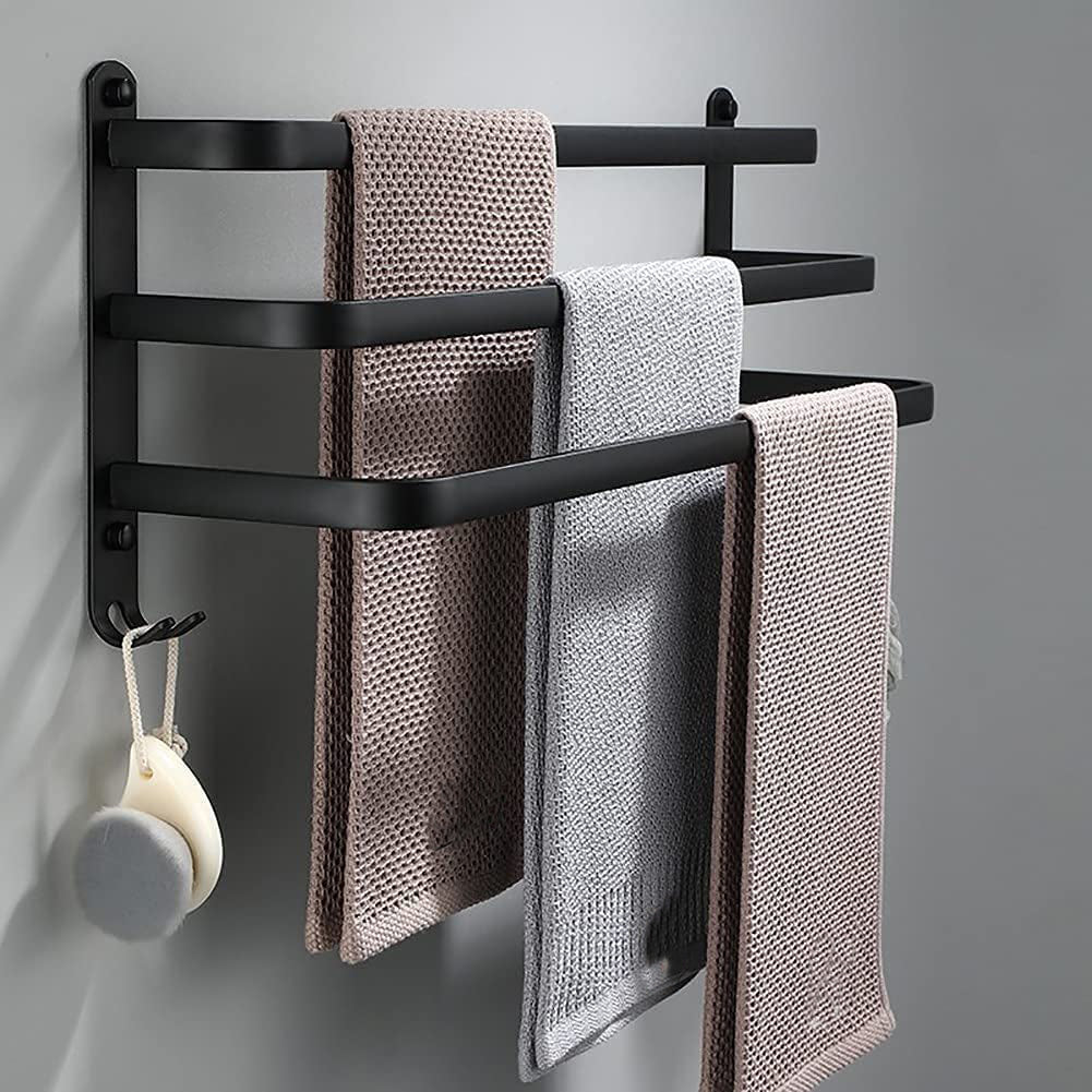 Hanging Bathroom Shelf with Practical Towel Holder
