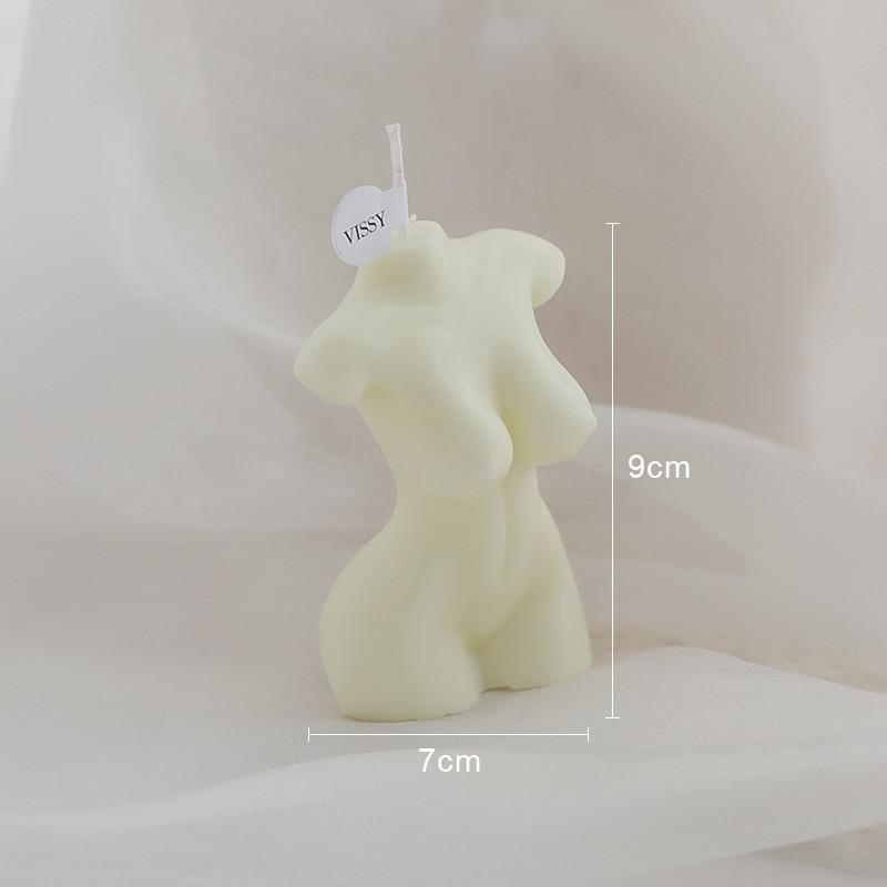 Female Shape Candles (5 Colors)